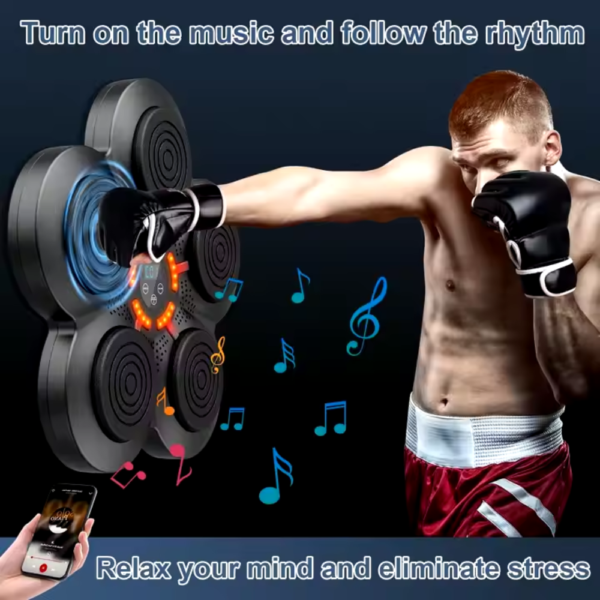 Maquina Boxeo Musical De Pared Simulador
